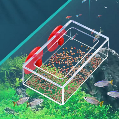 Fish Tank Feeding Station