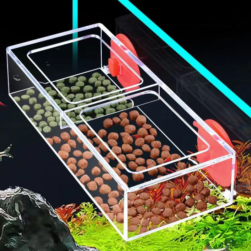 Fish Tank Feeding Station